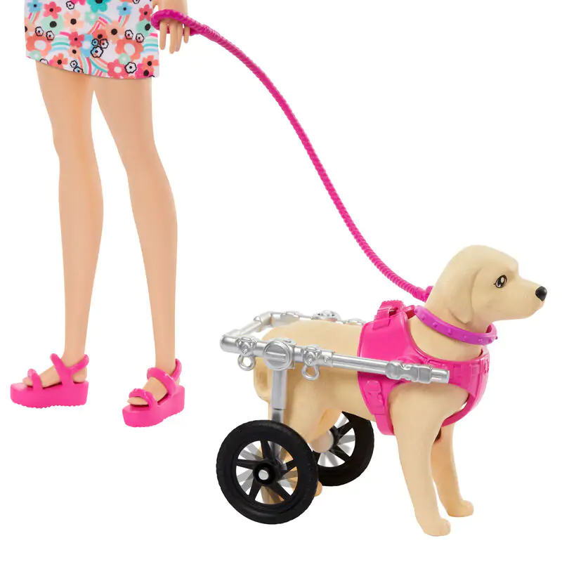 Barbie Walk and Wheel doll product photo