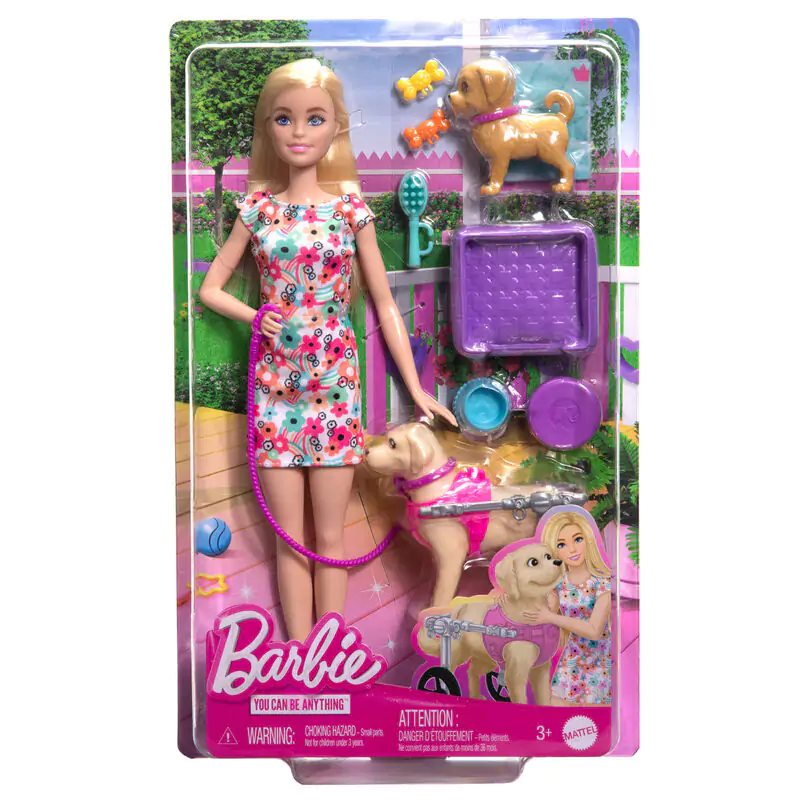 Barbie Walk and Wheel doll product photo