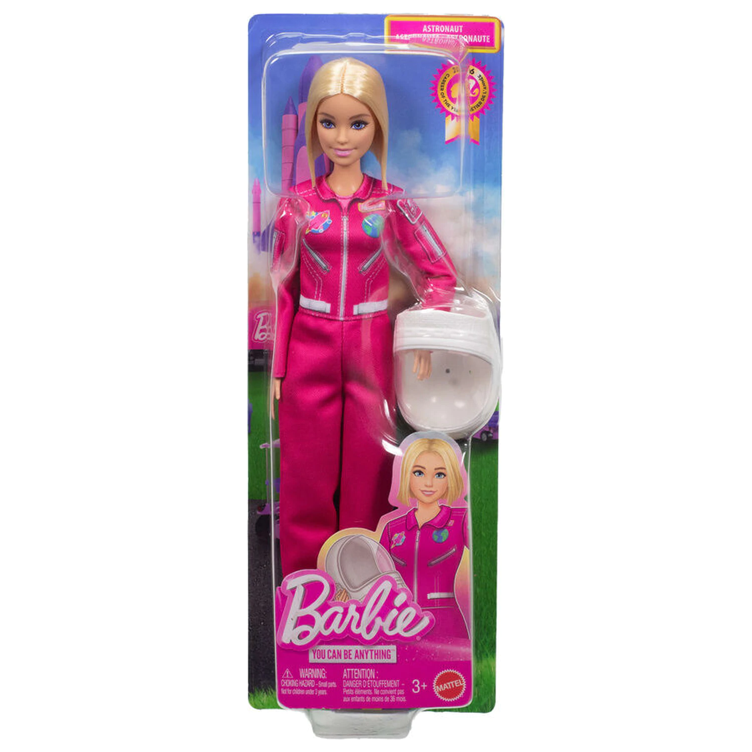 Barbie You Can Be a Astronaut doll product photo