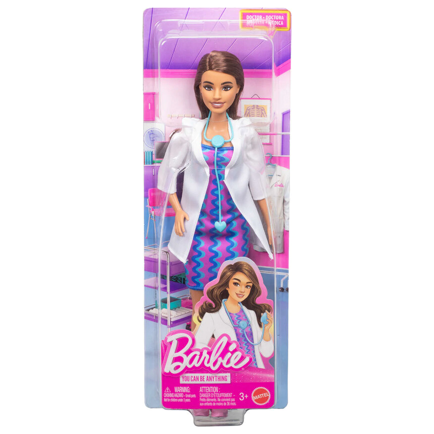 Barbie You Can Be a Doctor doll product photo