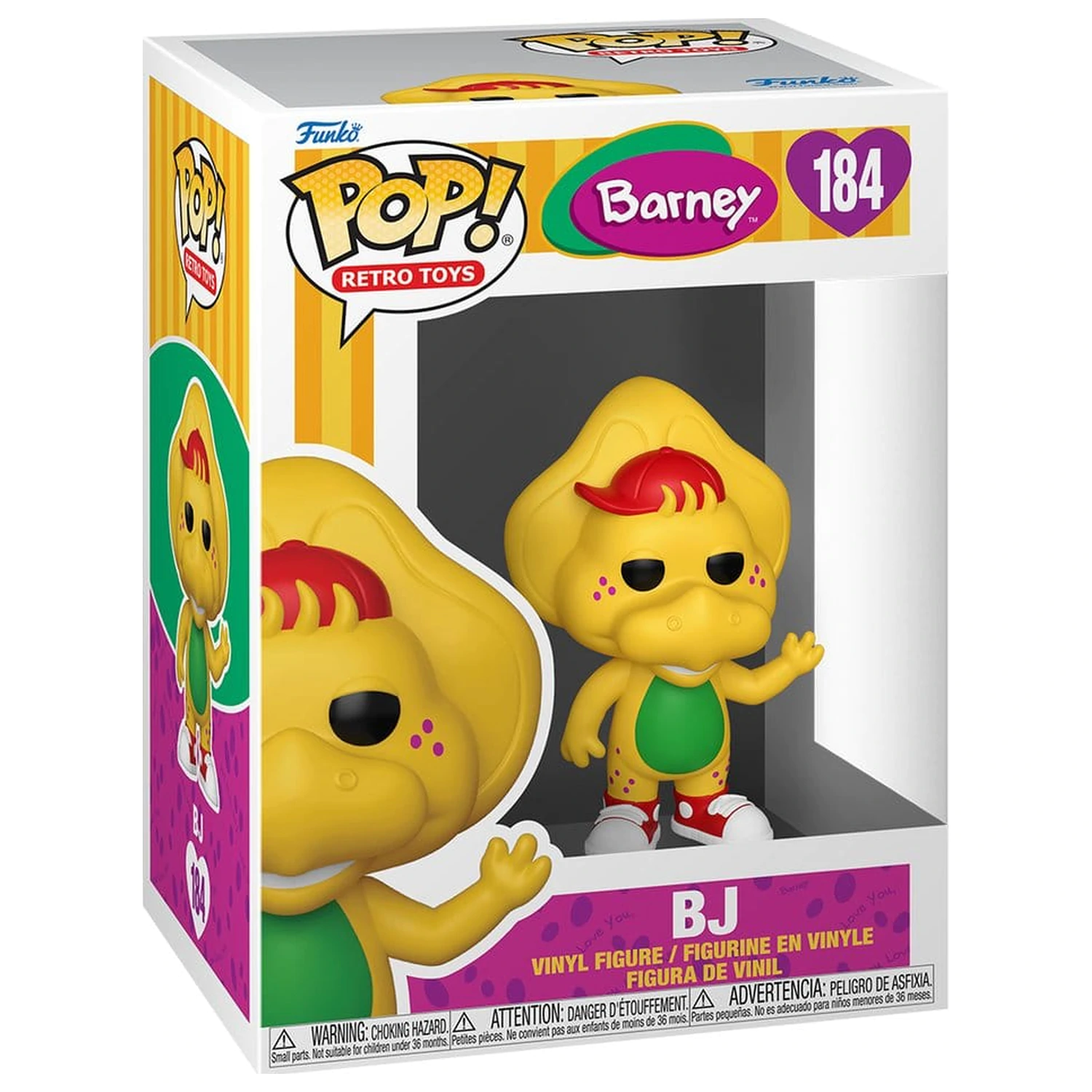 Barney & Friends Funko POP! Disney  Vinyl Figure BJ 9 cm product photo