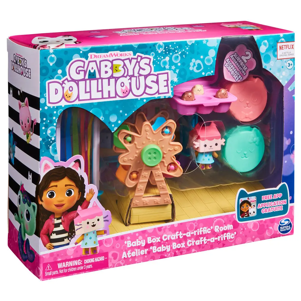 Gabbys Dollhouse Baby Box Craft-a-riffic room product photo