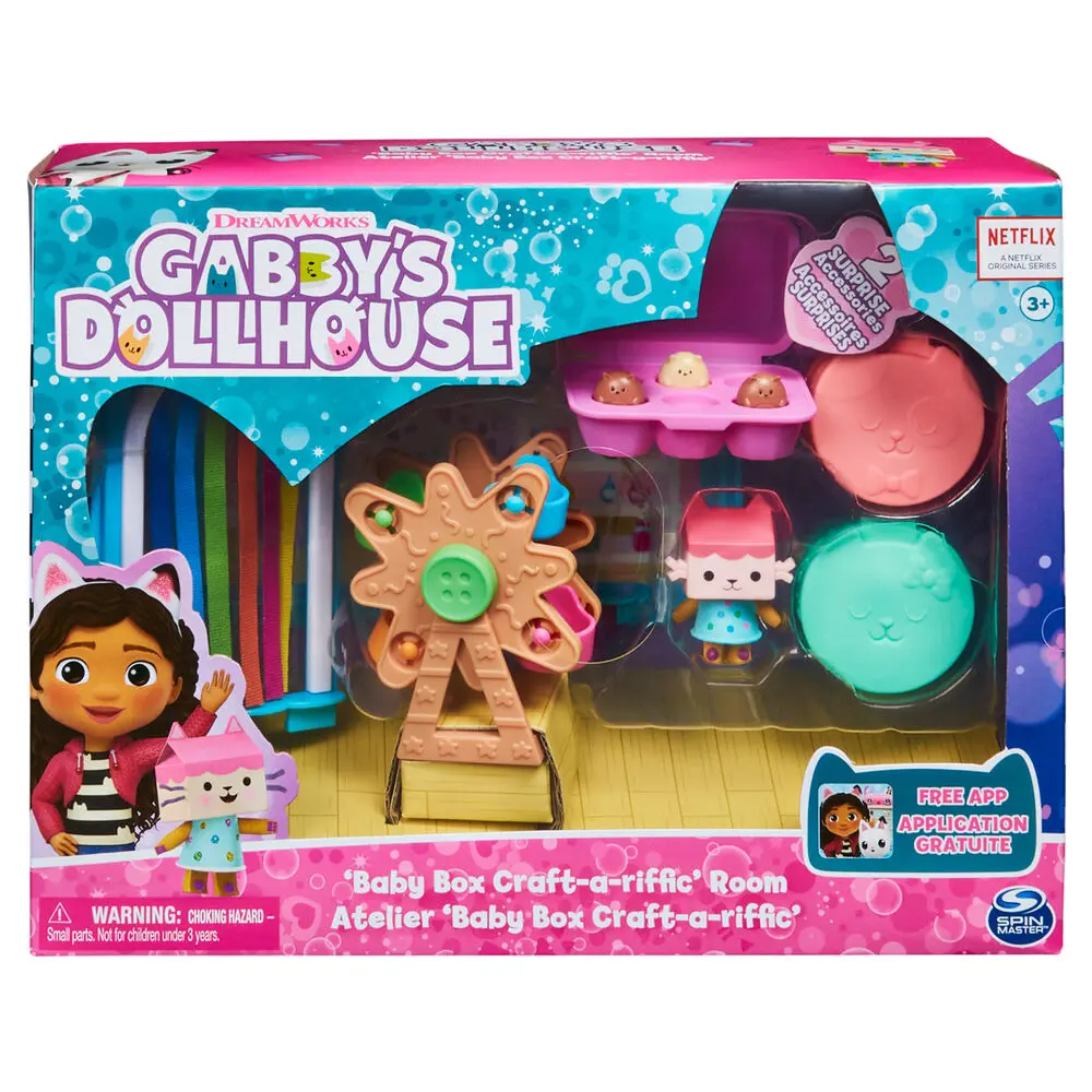 Gabbys Dollhouse Baby Box Craft-a-riffic room product photo