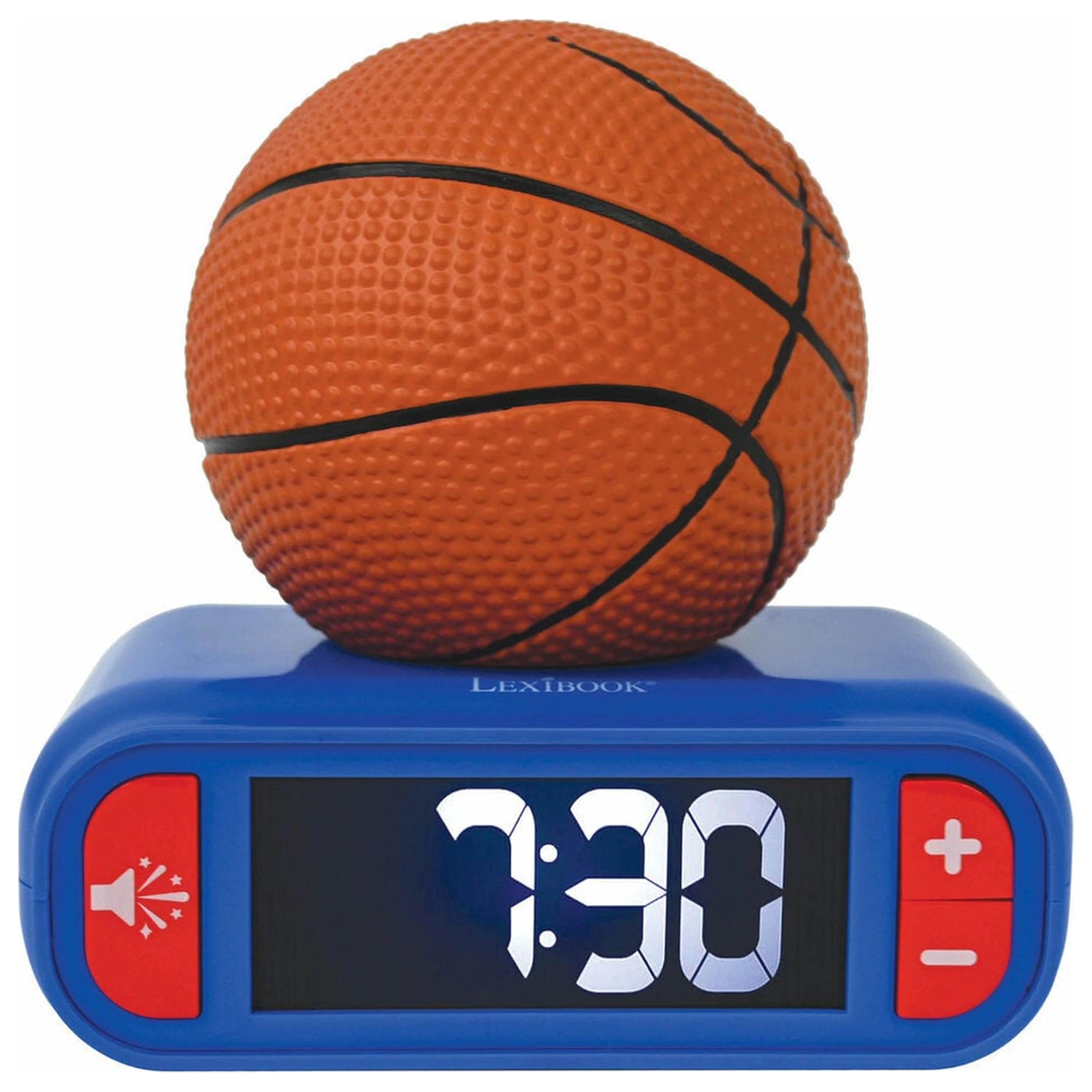 Basketball 3D night light digital alarm clock product photo