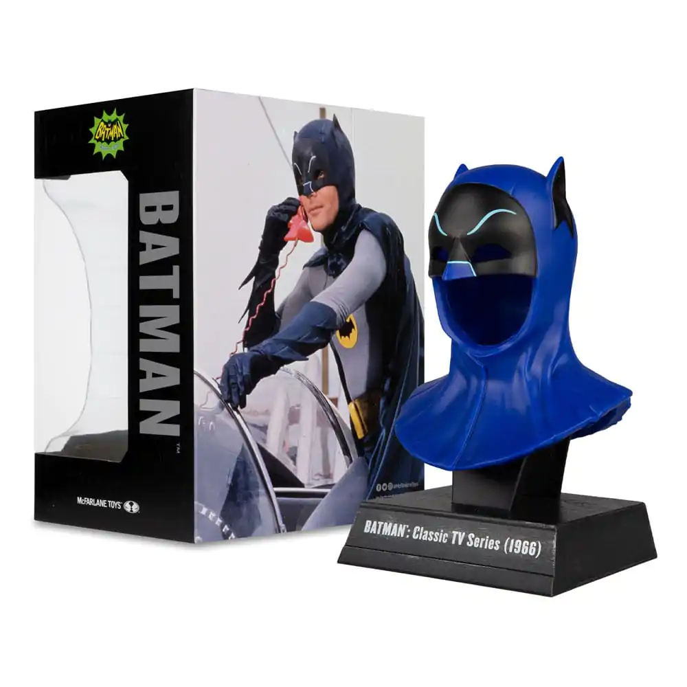 Batman 1966 DC Direct Mini Replica 1/3 Batman Cowl 17 cm termékfotó