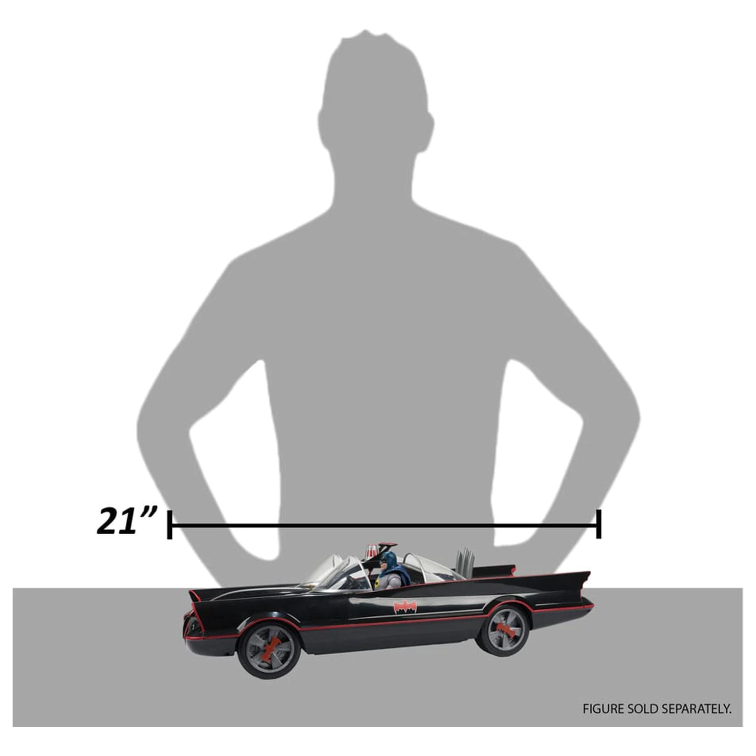 Batman (1966) DC Multiverse Vehicle Batmobil 53 cm product photo