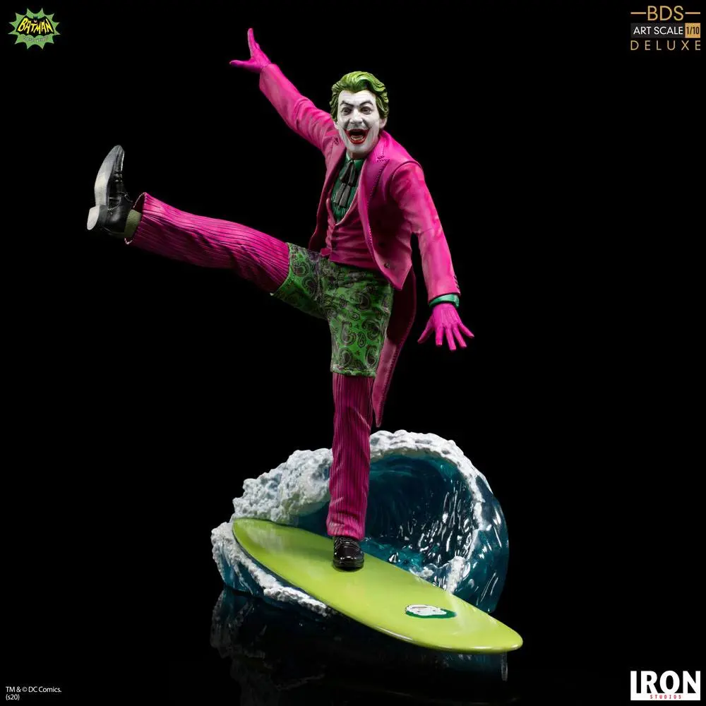 Batman 1966 Deluxe BDS Art Scale Statue 1/10 The Joker 23 cm product photo