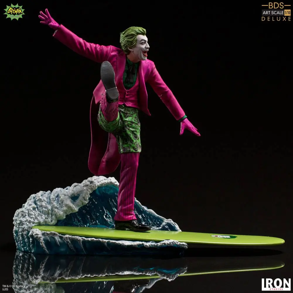 Batman 1966 Deluxe BDS Art Scale Statue 1/10 The Joker 23 cm product photo