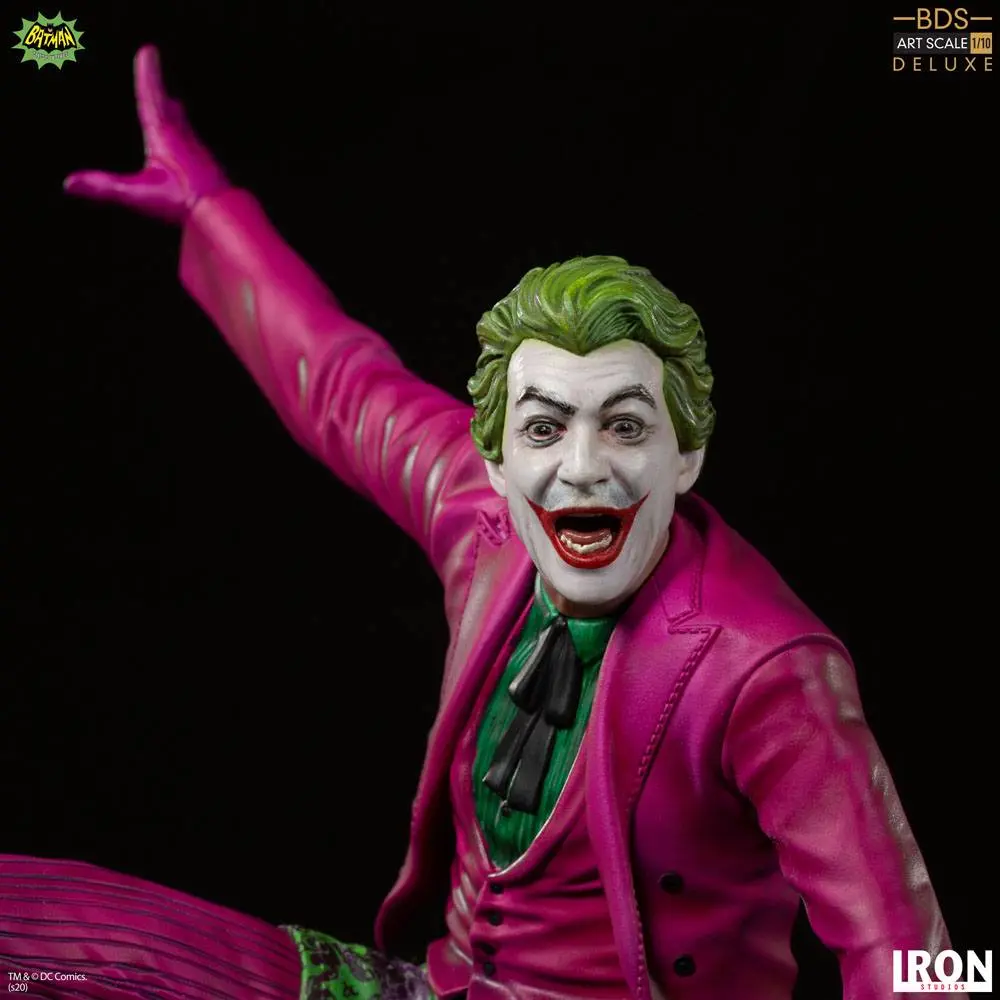 Batman 1966 Deluxe BDS Art Scale Statue 1/10 The Joker 23 cm product photo