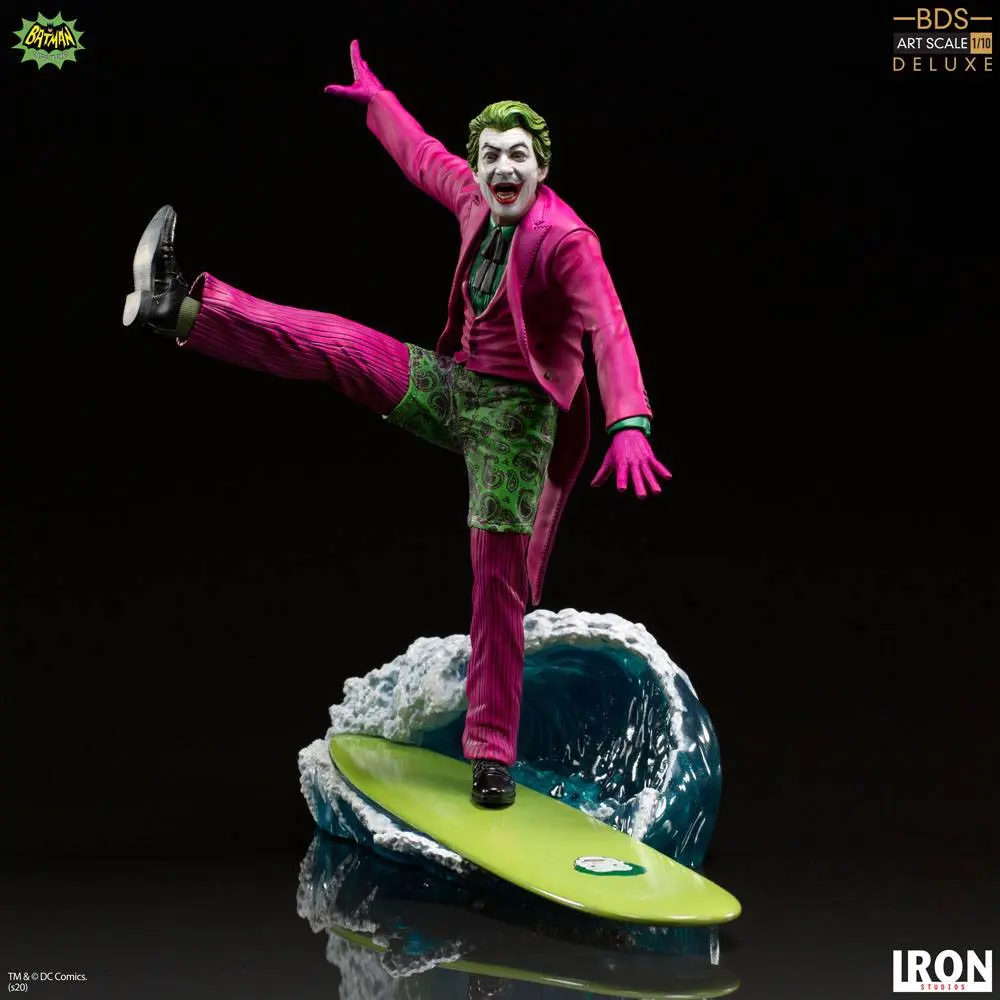 Batman 1966 Deluxe BDS Art Scale Statue 1/10 The Joker 23 cm product photo