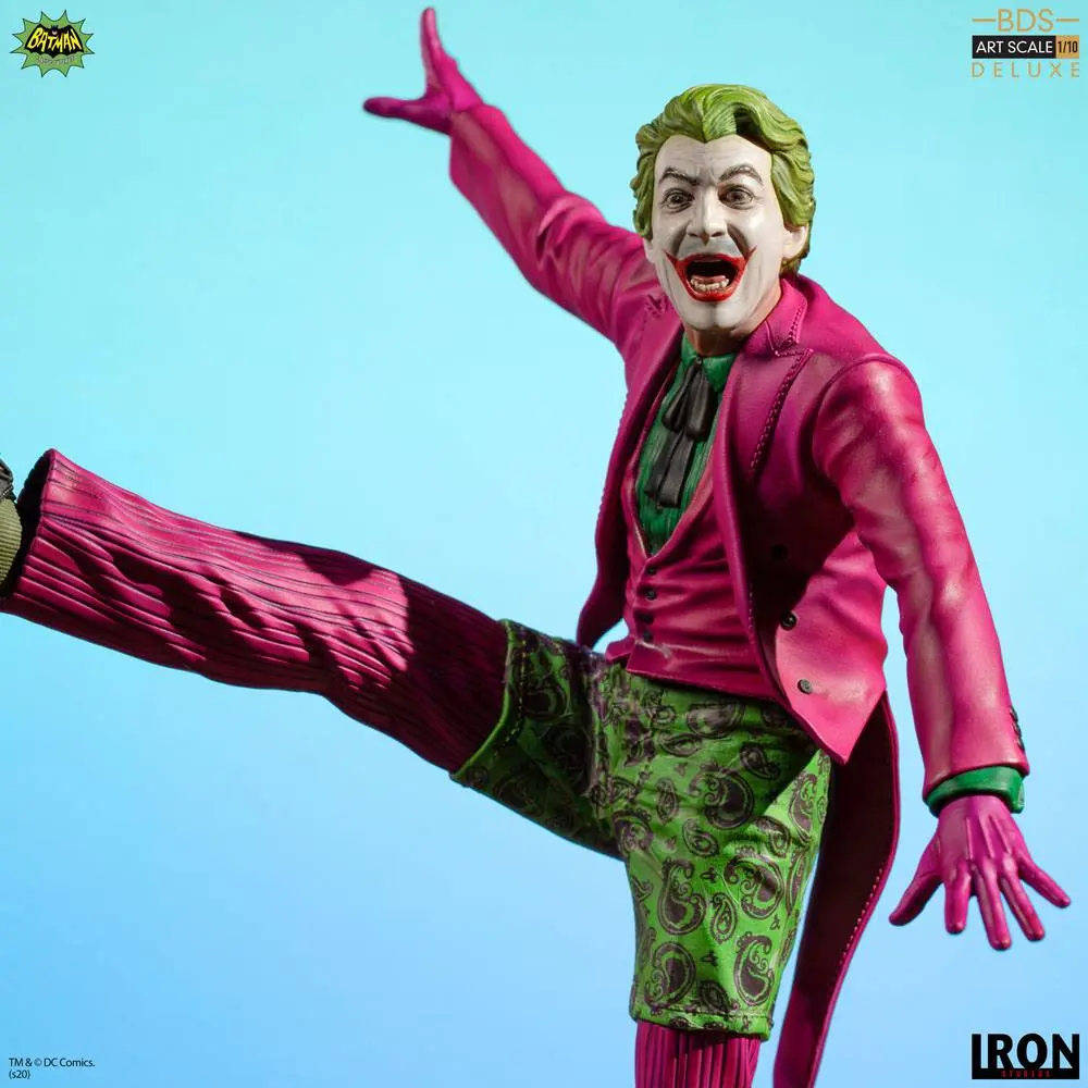 Batman 1966 Deluxe BDS Art Scale Statue 1/10 The Joker 23 cm product photo