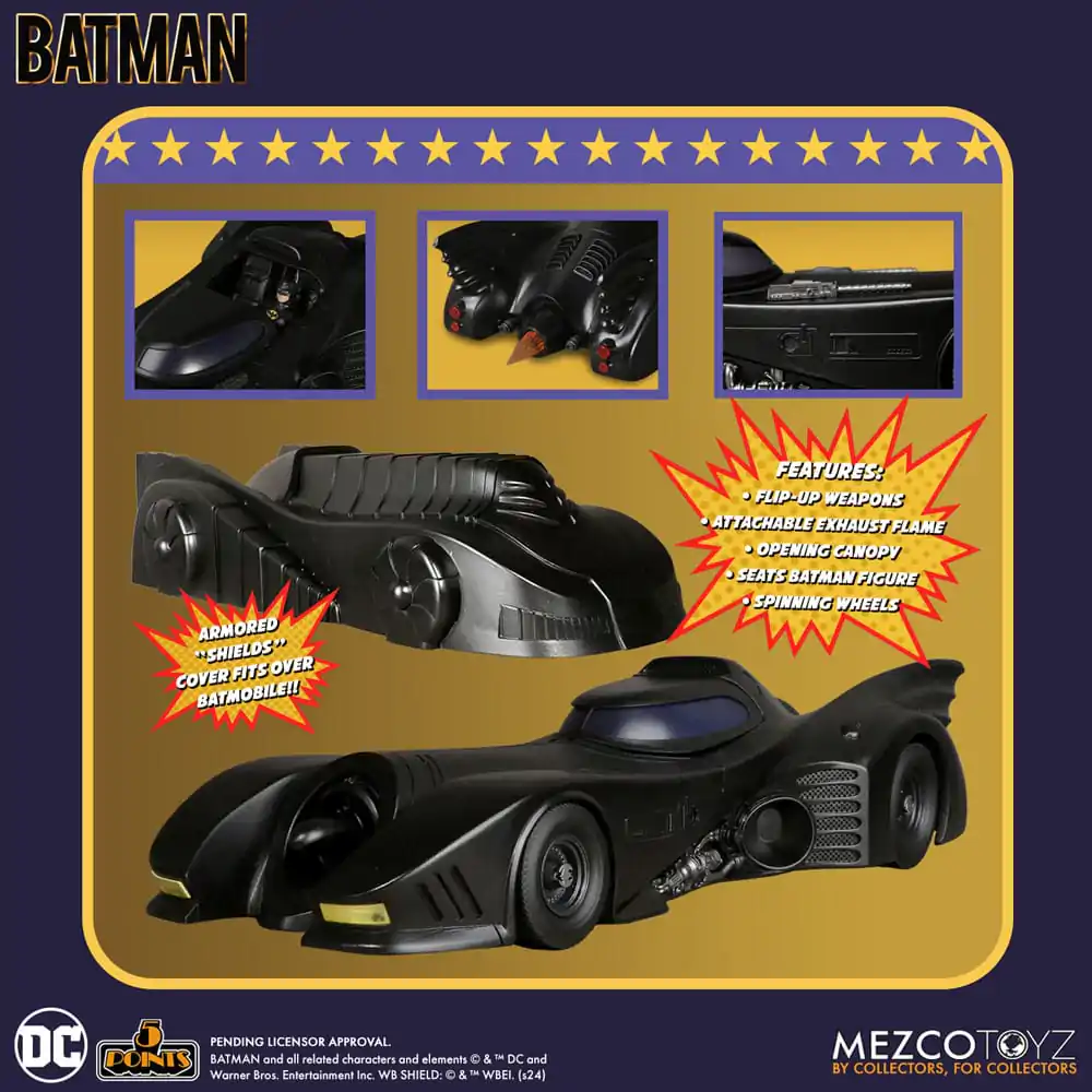 Batman (1989) 5 Points Vehicle Batmobile termékfotó