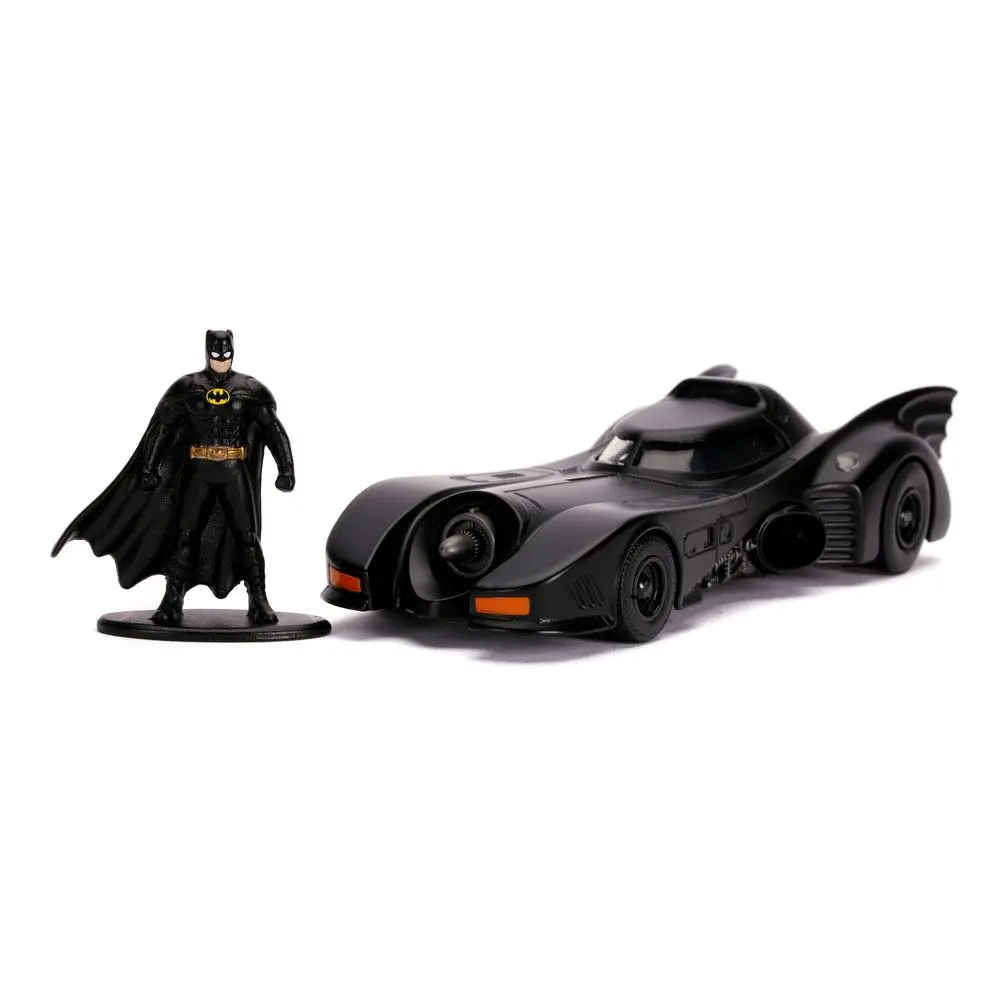 Batman 1989 Hollywood Rides Diecast Model 1/32 1989 Batmobile with Figure termékfotó