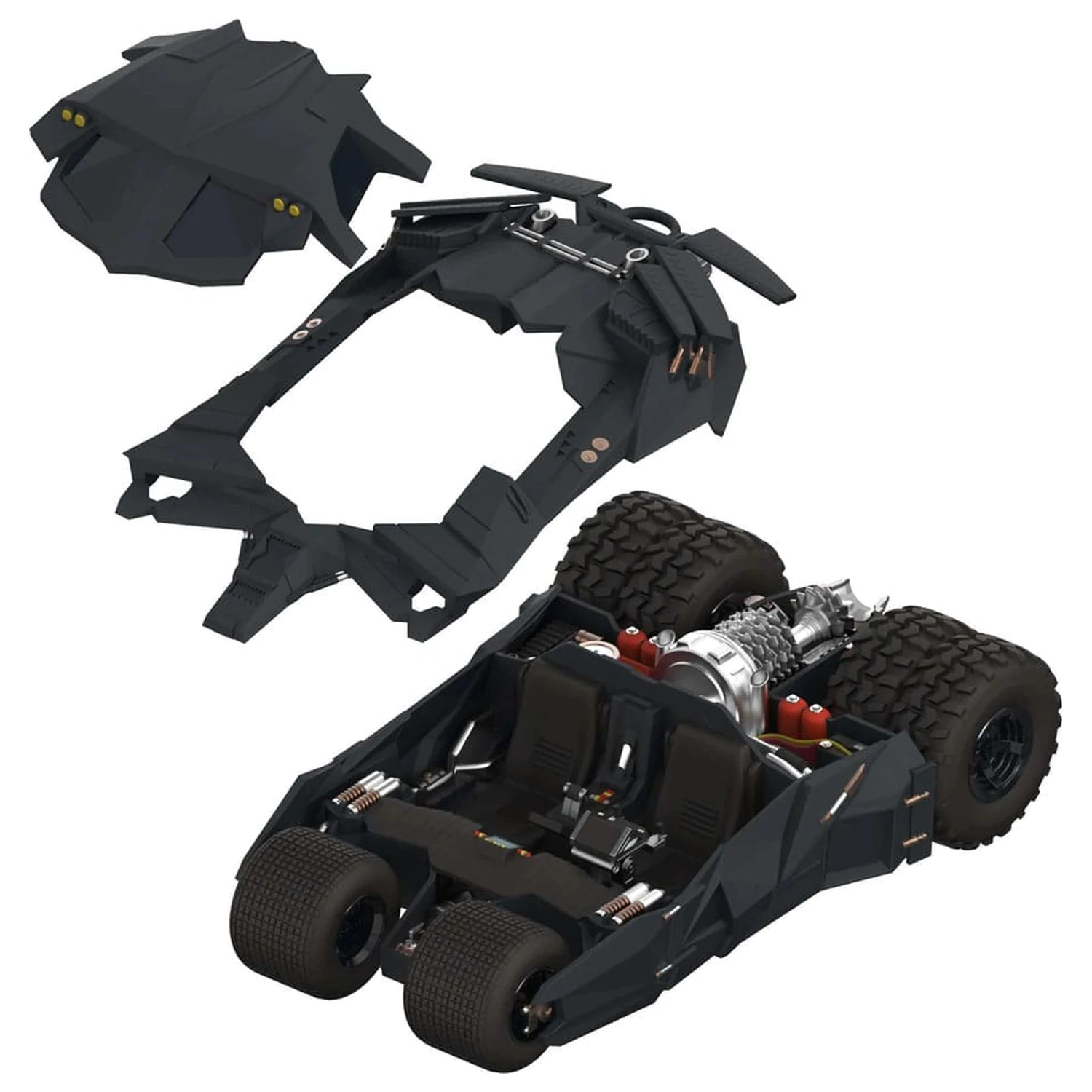 Batman 1989 Super Cyborg Vehicle Batmobile Tumbler (Full Color) 33 cm   product photo