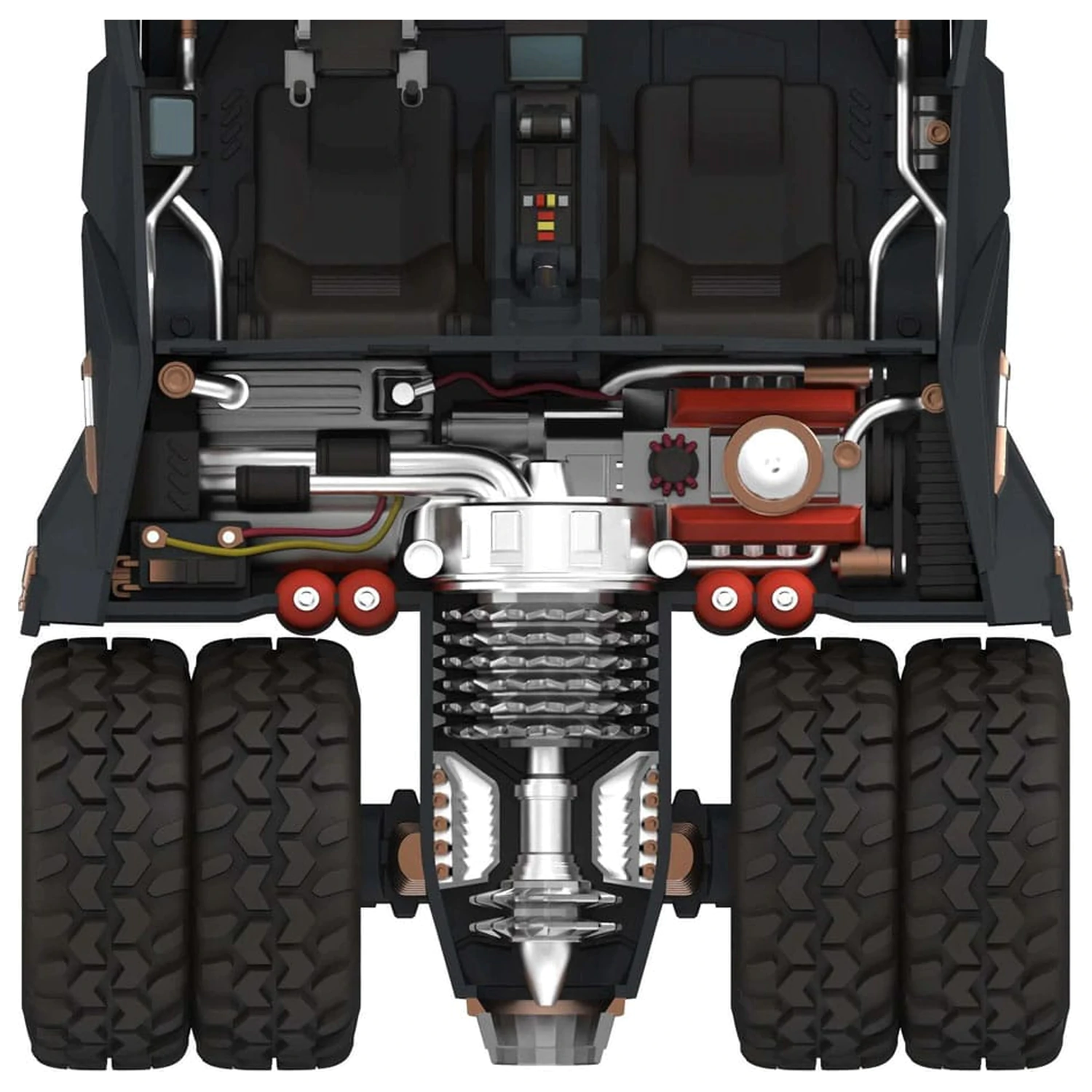 Batman 1989 Super Cyborg Vehicle Batmobile Tumbler (Full Color) 33 cm   product photo