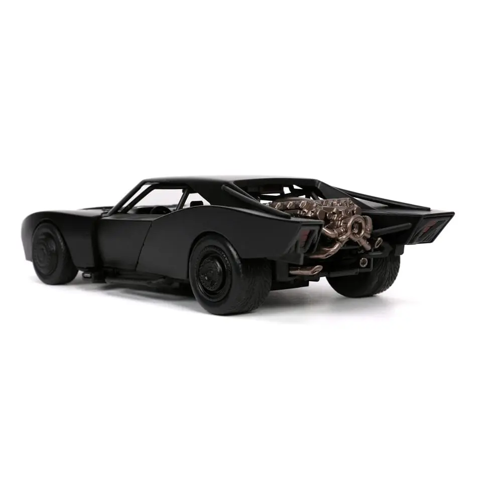 Batman 2022 Hollywood Rides Diecast Model 1/24 2022 Batmobile with Figure termékfotó