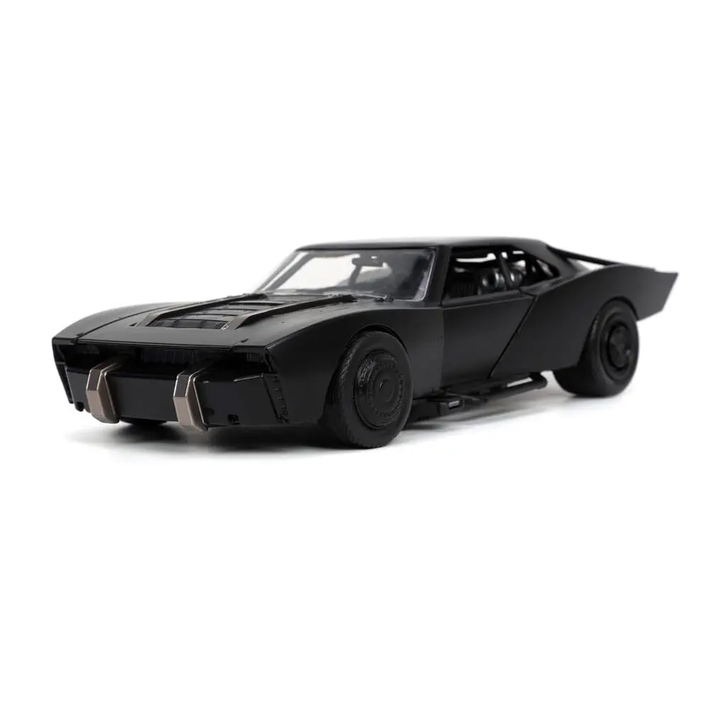 Batman 2022 Hollywood Rides Diecast Model 1/24 2022 Batmobile with Figure termékfotó