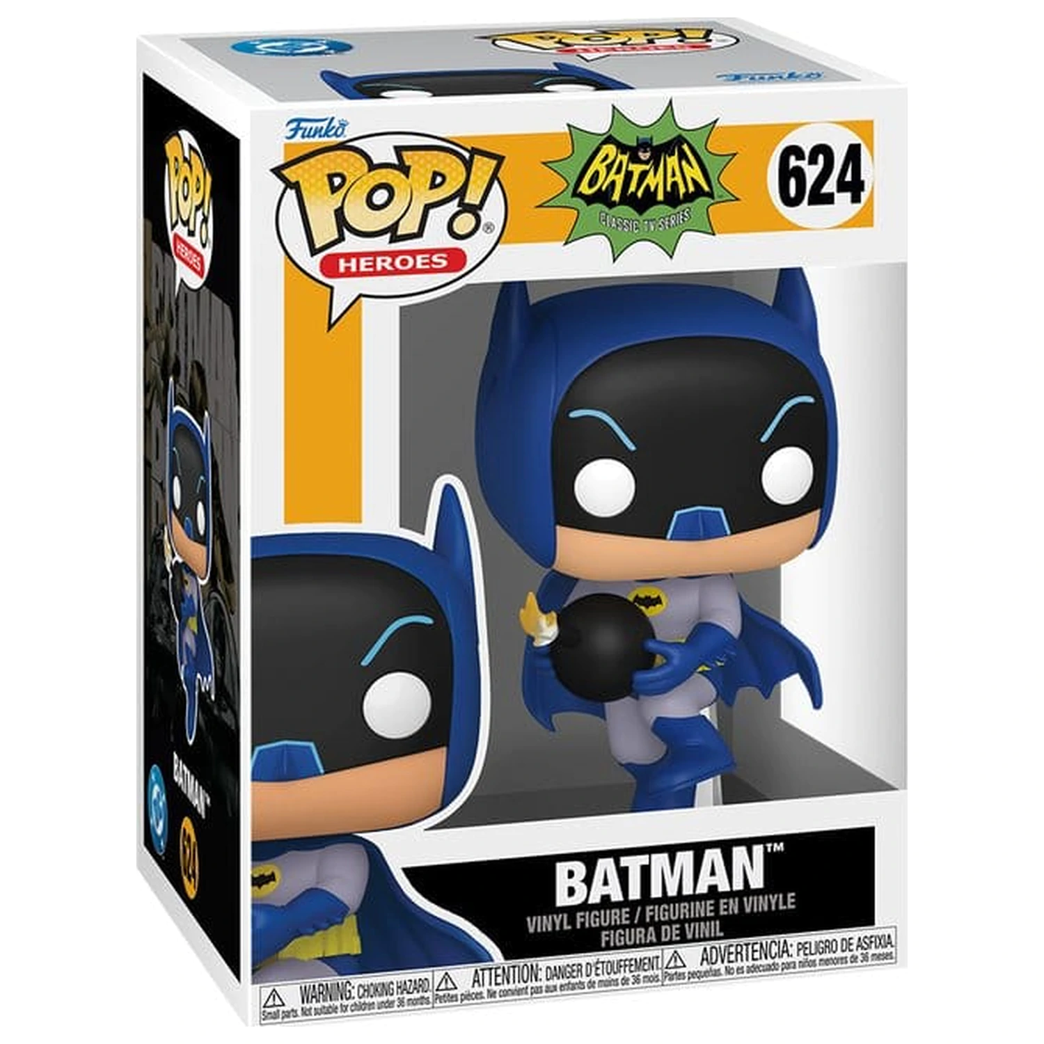 Batman 66 Funko POP! Heroes Vinyl Figure Batman with Bomb 9 cm product photo