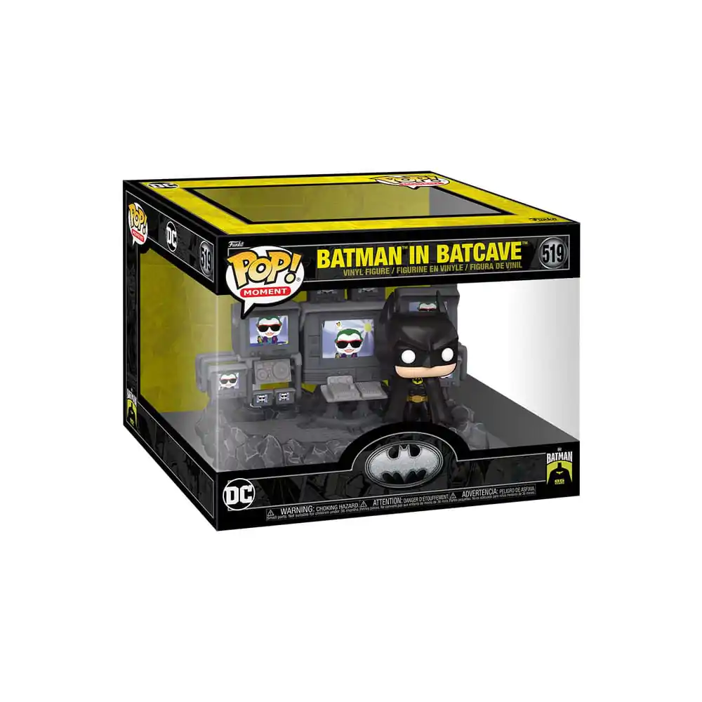 Batman 85th Anniversary Funko POP Moments Deluxe Vinyl Figures Batman in Batcave 9 cm termékfotó