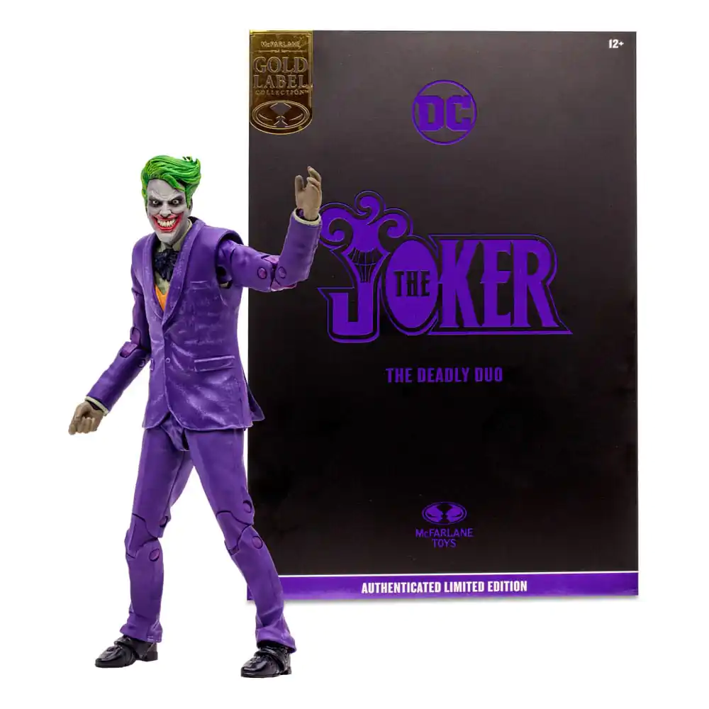 Batman & The Joker: The Deadly Duo DC Multiverse Action Figure The Joker (Gold Label) 18 cm termékfotó