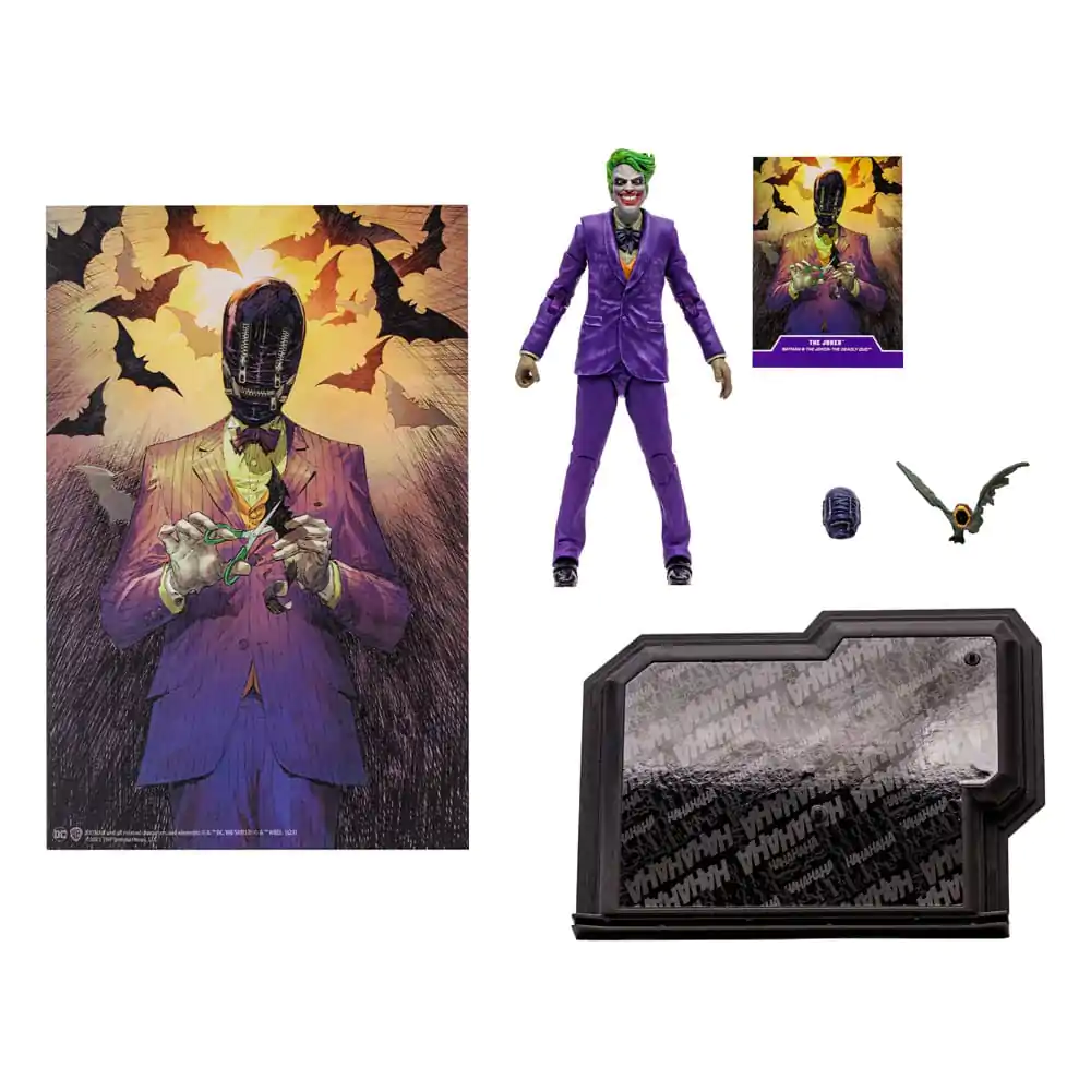 Batman & The Joker: The Deadly Duo DC Multiverse Action Figure The Joker (Gold Label) 18 cm termékfotó