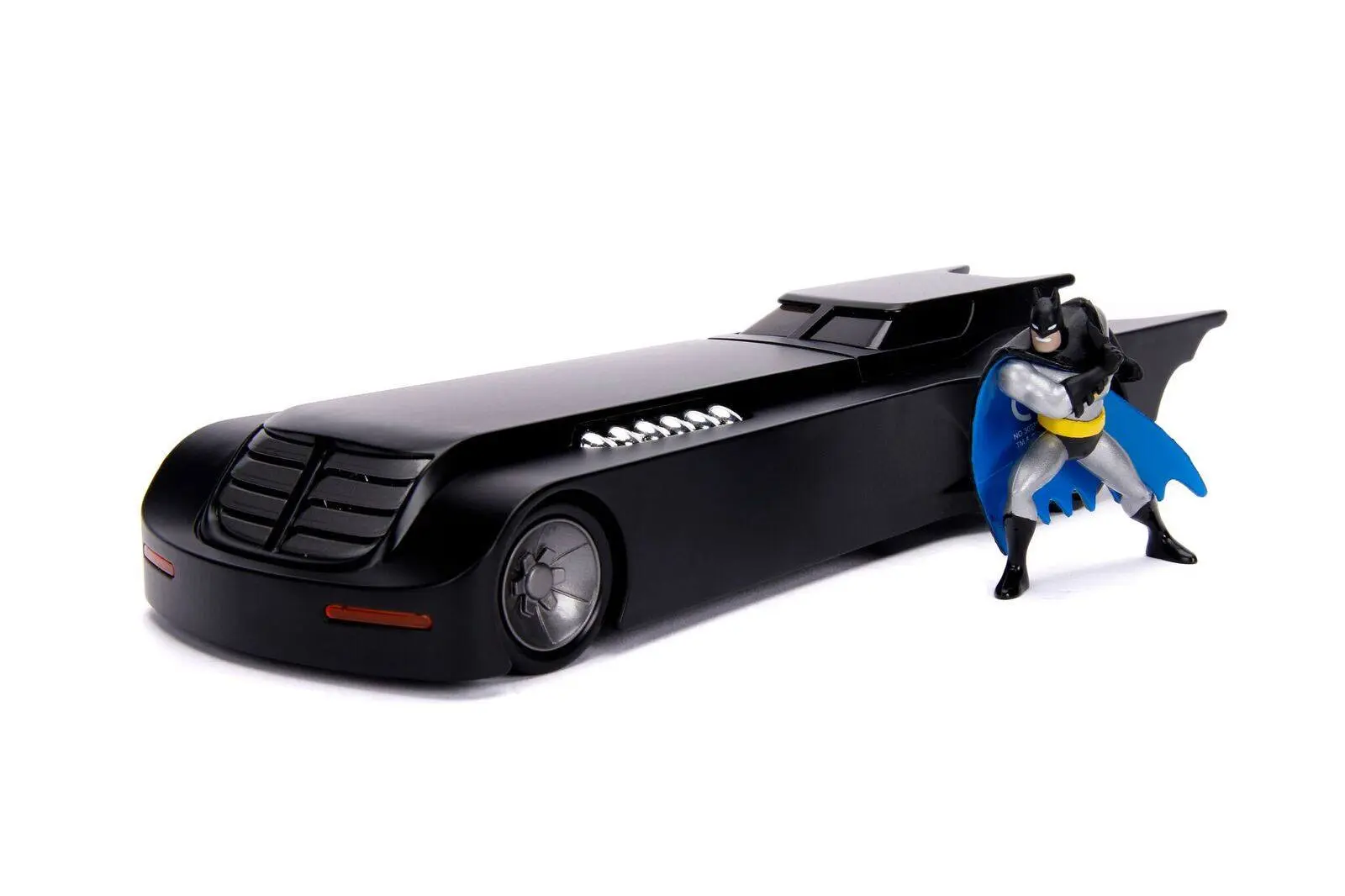 Batman Animated Series Metals Diecast Model 1/24 Batmobile with figure product photo