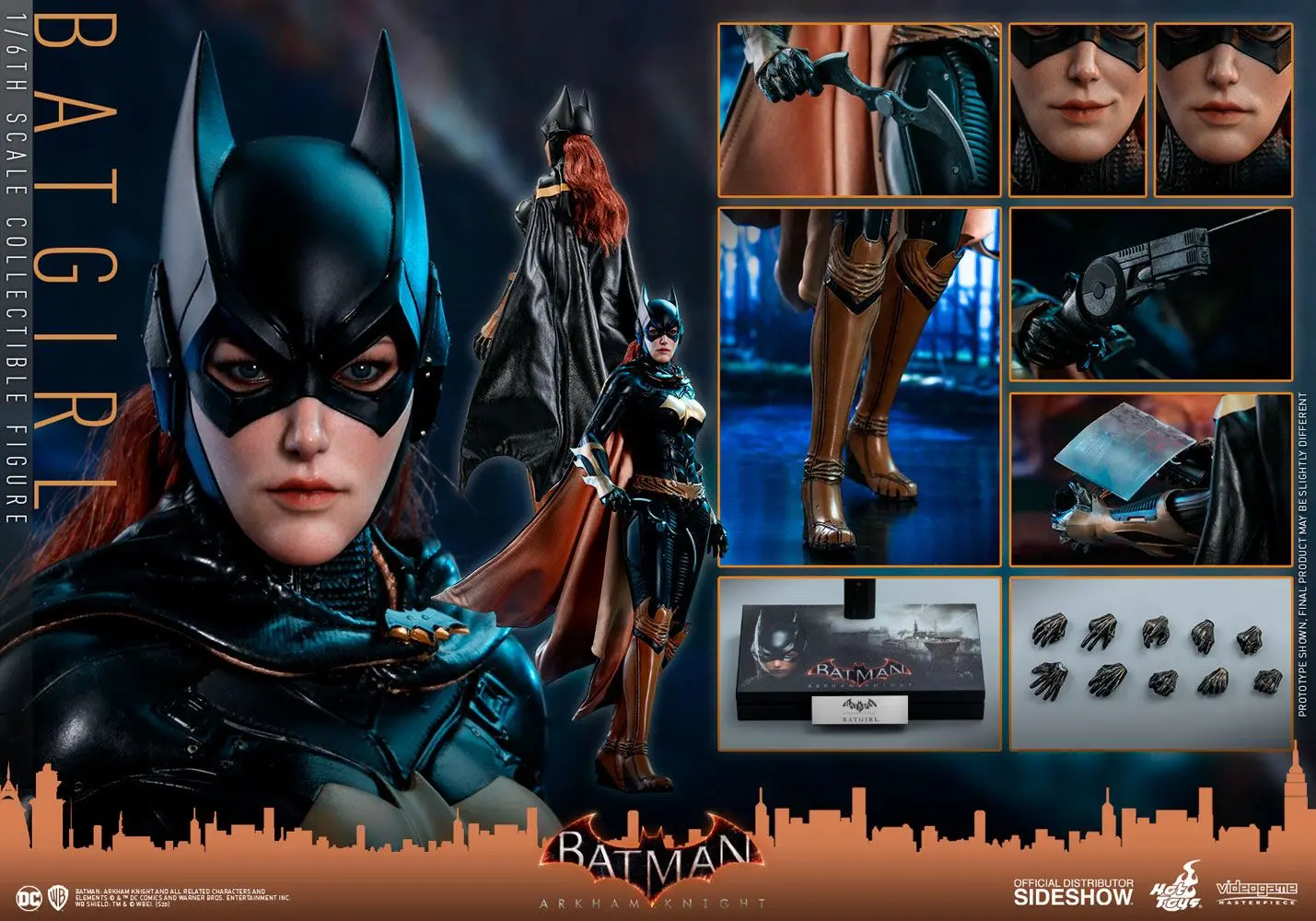 Batman Arkham Knight Videogame Masterpiece Action Figure 1/6 Batgirl 30 cm product photo