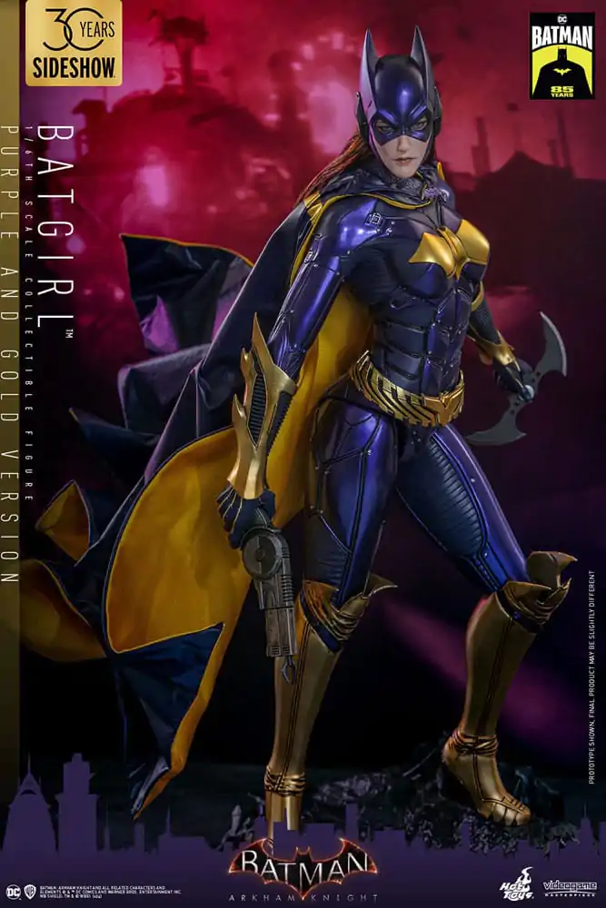 Batman Arkham Knight Videogame Masterpiece Action Figure 1/6 Batgirl (Purple and Gold Version) Exclusive 30 cm termékfotó