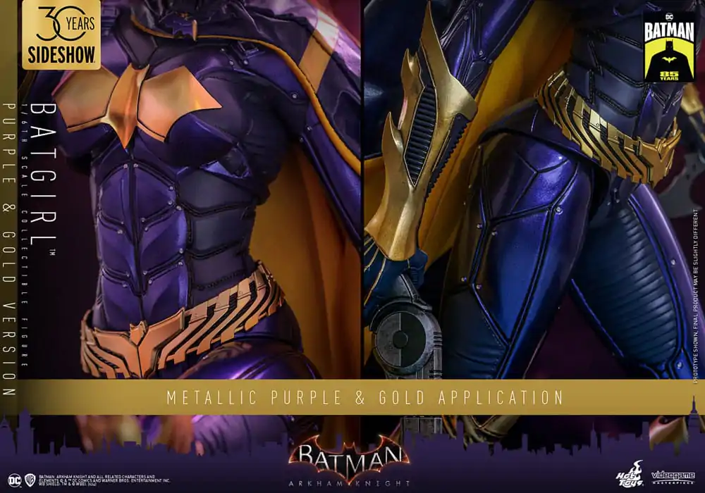 Batman Arkham Knight Videogame Masterpiece Action Figure 1/6 Batgirl (Purple and Gold Version) Exclusive 30 cm termékfotó