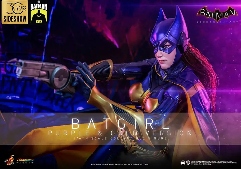 Batman Arkham Knight Videogame Masterpiece Action Figure 1/6 Batgirl (Purple and Gold Version) Exclusive 30 cm termékfotó