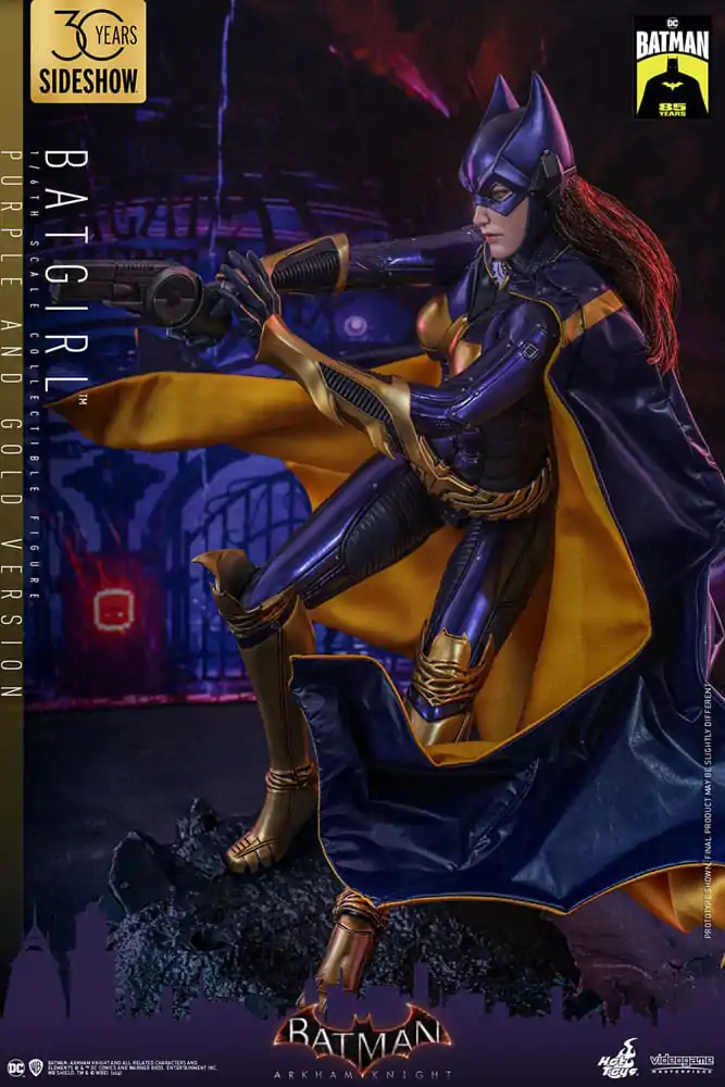 Batman Arkham Knight Videogame Masterpiece Action Figure 1/6 Batgirl (Purple and Gold Version) Exclusive 30 cm termékfotó