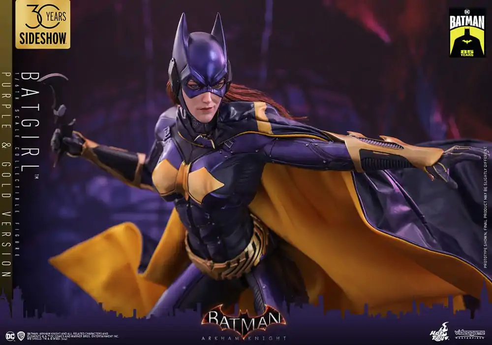 Batman Arkham Knight Videogame Masterpiece Action Figure 1/6 Batgirl (Purple and Gold Version) Exclusive 30 cm termékfotó