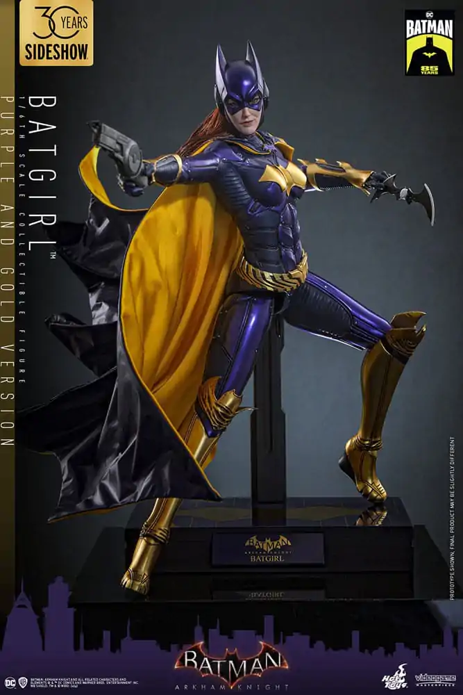 Batman Arkham Knight Videogame Masterpiece Action Figure 1/6 Batgirl (Purple and Gold Version) Exclusive 30 cm termékfotó