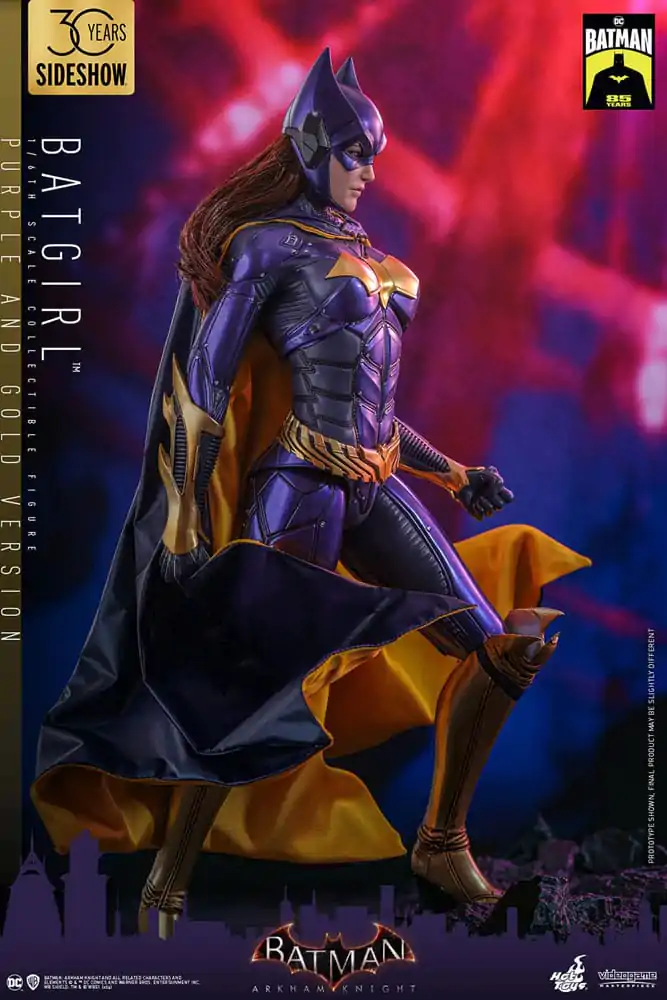 Batman Arkham Knight Videogame Masterpiece Action Figure 1/6 Batgirl (Purple and Gold Version) Exclusive 30 cm termékfotó