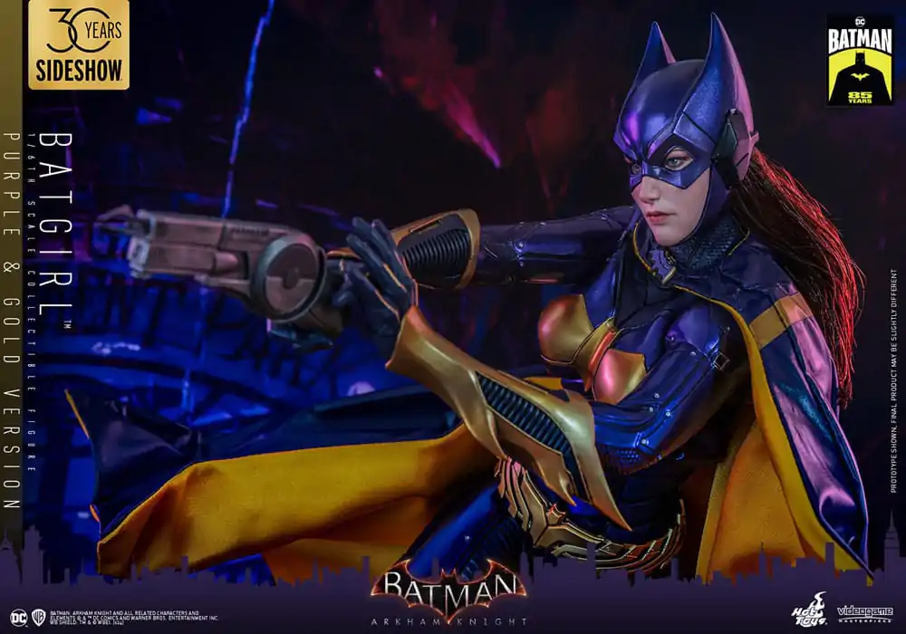 Batman Arkham Knight Videogame Masterpiece Action Figure 1/6 Batgirl (Purple and Gold Version) Exclusive 30 cm termékfotó