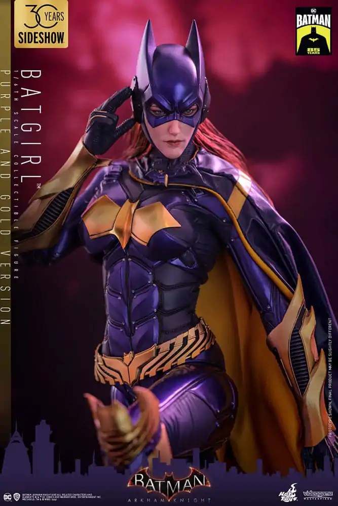 Batman Arkham Knight Videogame Masterpiece Action Figure 1/6 Batgirl (Purple and Gold Version) Exclusive 30 cm termékfotó