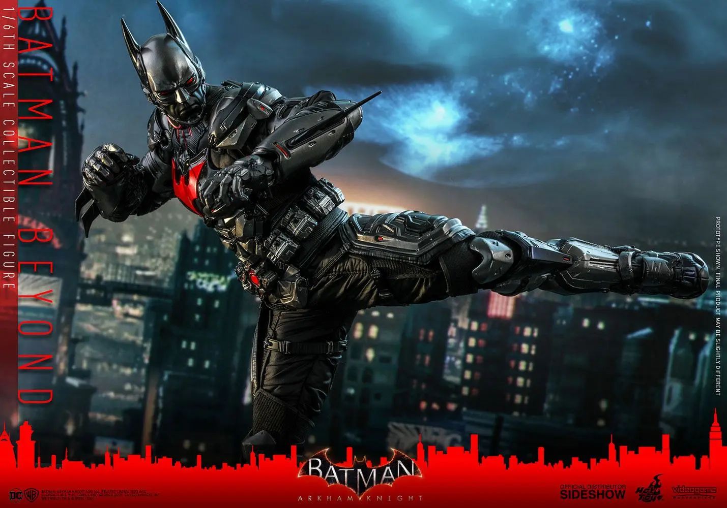 Batman Arkham Knight Videogame Masterpiece Action Figure 1/6 Batman Beyond 35 cm product photo