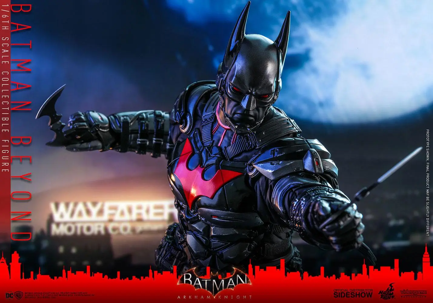 Batman Arkham Knight Videogame Masterpiece Action Figure 1/6 Batman Beyond 35 cm product photo