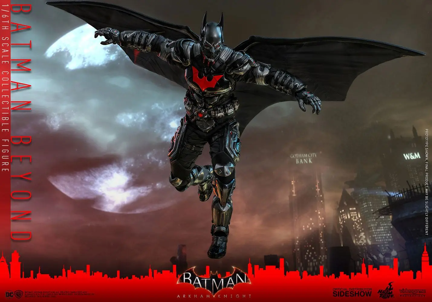 Batman Arkham Knight Videogame Masterpiece Action Figure 1/6 Batman Beyond 35 cm product photo