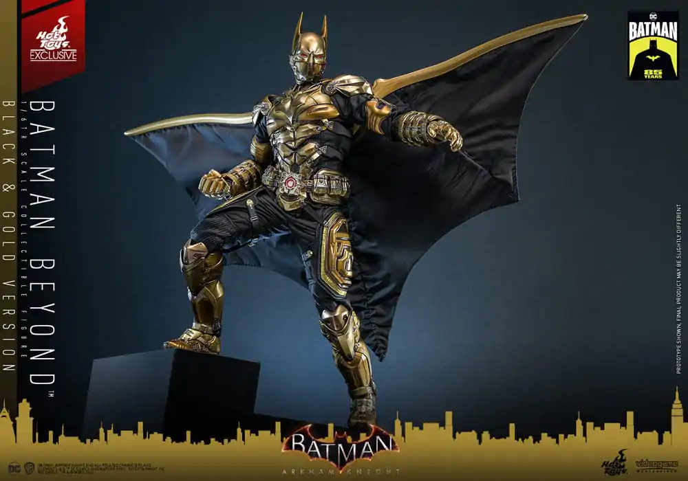 Batman: Arkham Knight Videogame Masterpiece Action Figure 1/6 Batman Beyond (Black & Gold Version) 32 cm product photo