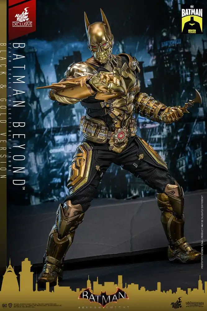 Batman: Arkham Knight Videogame Masterpiece Action Figure 1/6 Batman Beyond (Black & Gold Version) 32 cm product photo