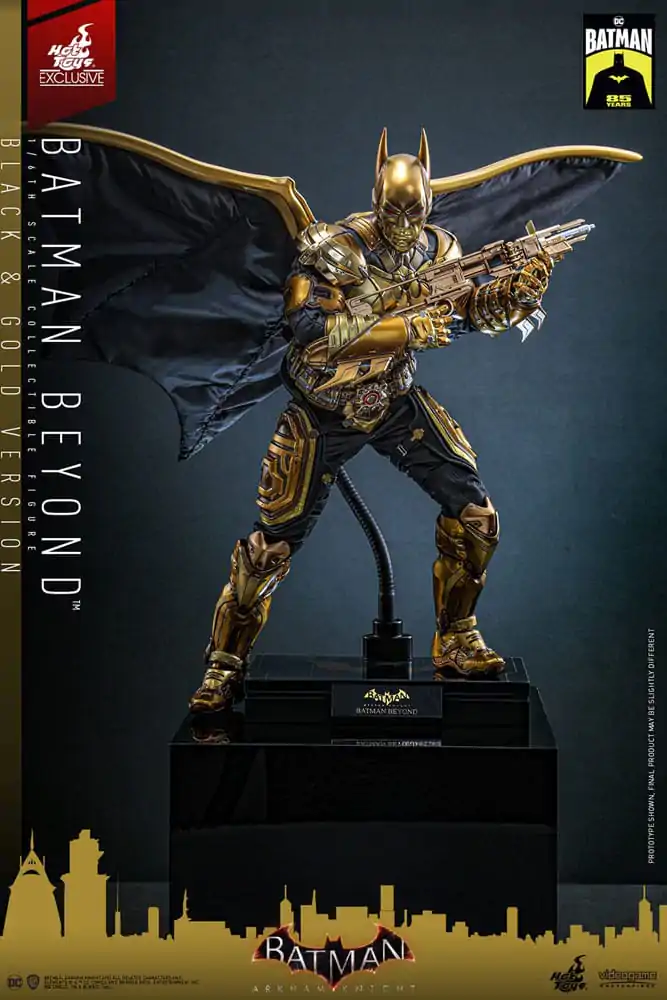 Batman: Arkham Knight Videogame Masterpiece Action Figure 1/6 Batman Beyond (Black & Gold Version) 32 cm product photo