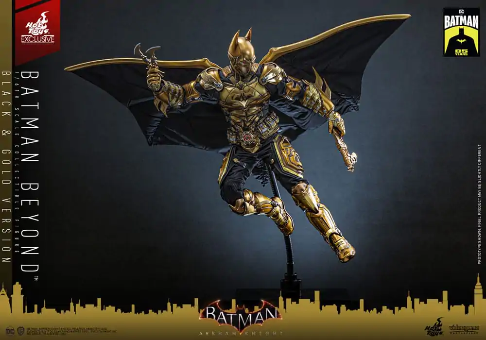 Batman: Arkham Knight Videogame Masterpiece Action Figure 1/6 Batman Beyond (Black & Gold Version) 32 cm product photo