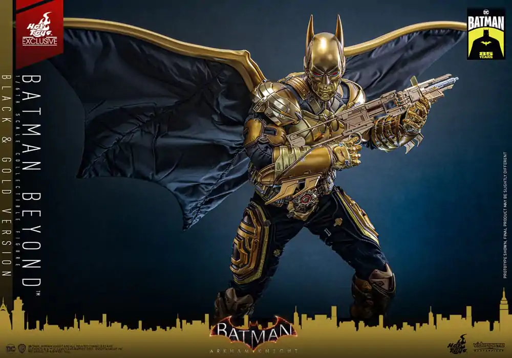 Batman: Arkham Knight Videogame Masterpiece Action Figure 1/6 Batman Beyond (Black & Gold Version) 32 cm product photo