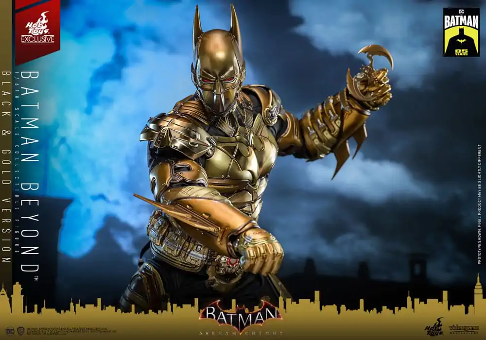 Batman: Arkham Knight Videogame Masterpiece Action Figure 1/6 Batman Beyond (Black & Gold Version) 32 cm product photo