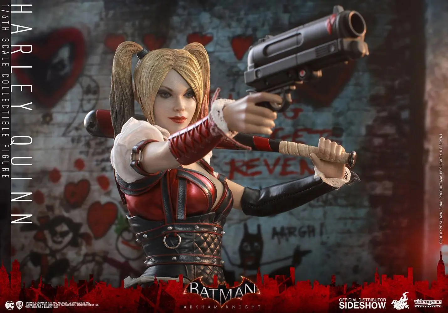 Batman Arkham Knight Videogame Masterpiece Action Figure 1/6 Harley Quinn 30 cm product photo
