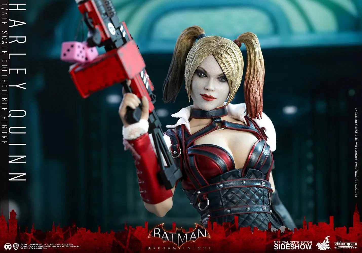 Batman Arkham Knight Videogame Masterpiece Action Figure 1/6 Harley Quinn 30 cm product photo