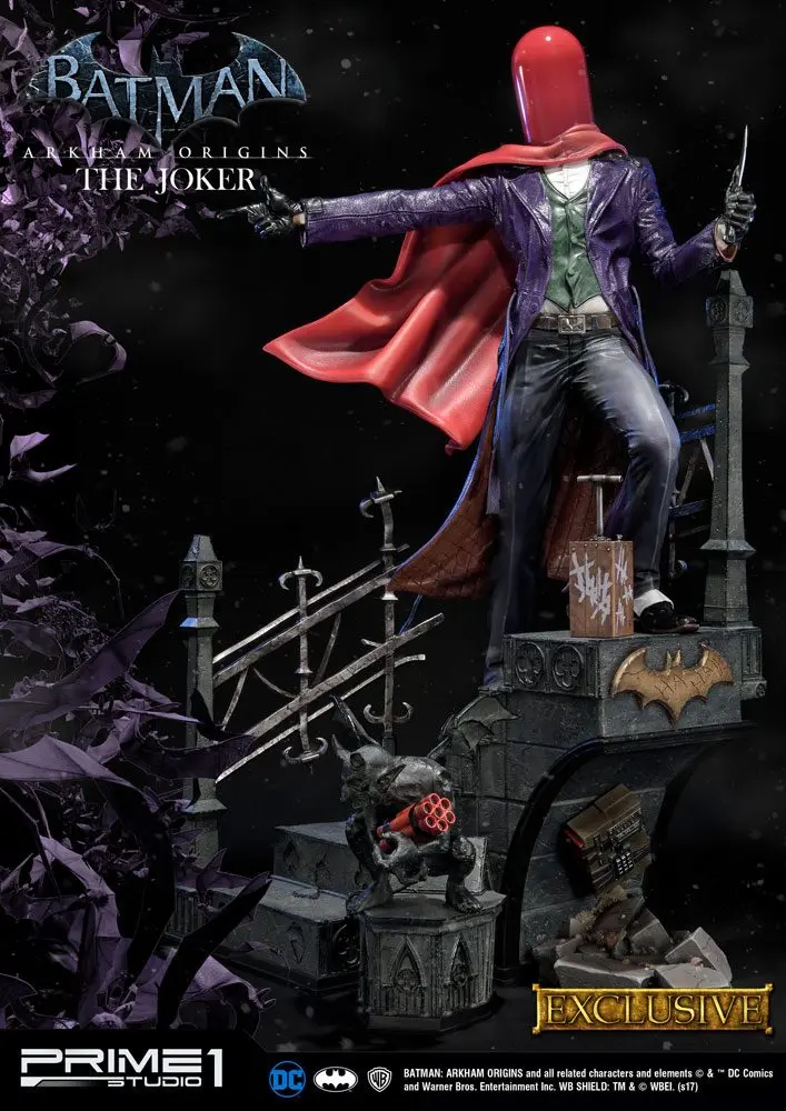 Batman Arkham Origins Statue The Joker Exclusive 86 cm product photo