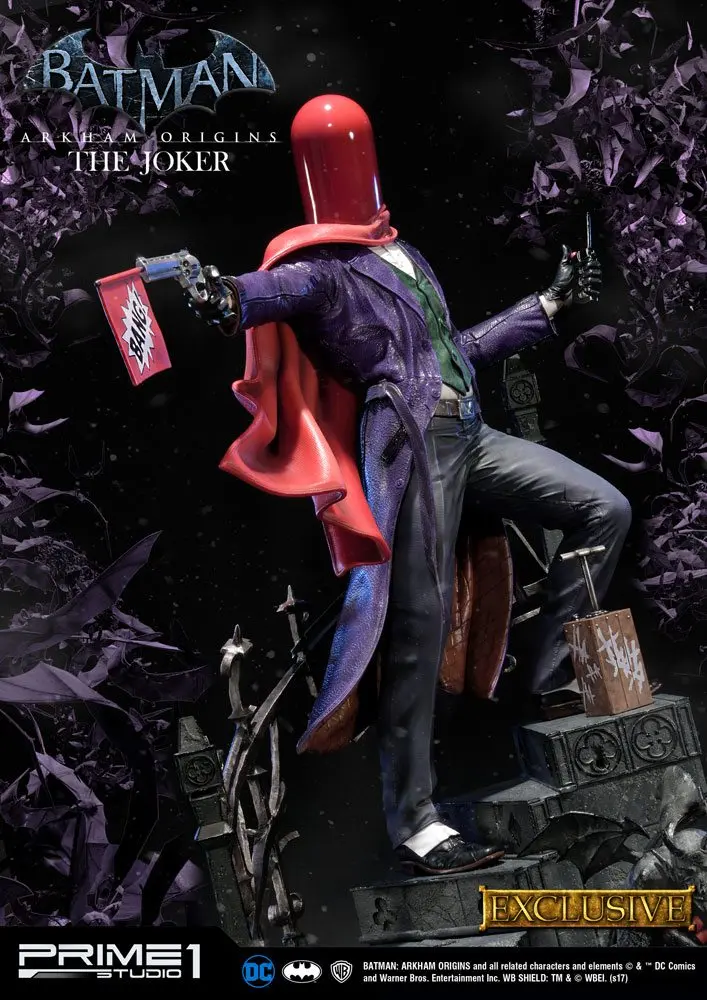 Batman Arkham Origins Statue The Joker Exclusive 86 cm product photo