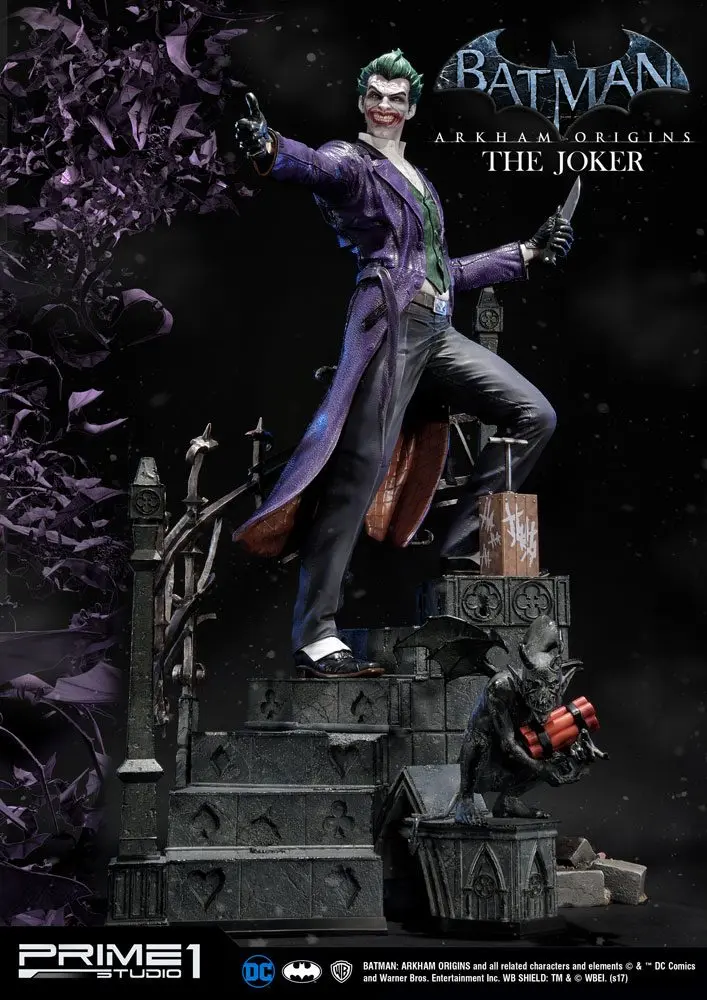 Batman Arkham Origins Statue The Joker Exclusive 86 cm product photo